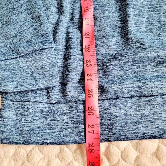 New Under Armour men's sweater 1/4 zip fleece blue icy small gift - Picture 6 of 9